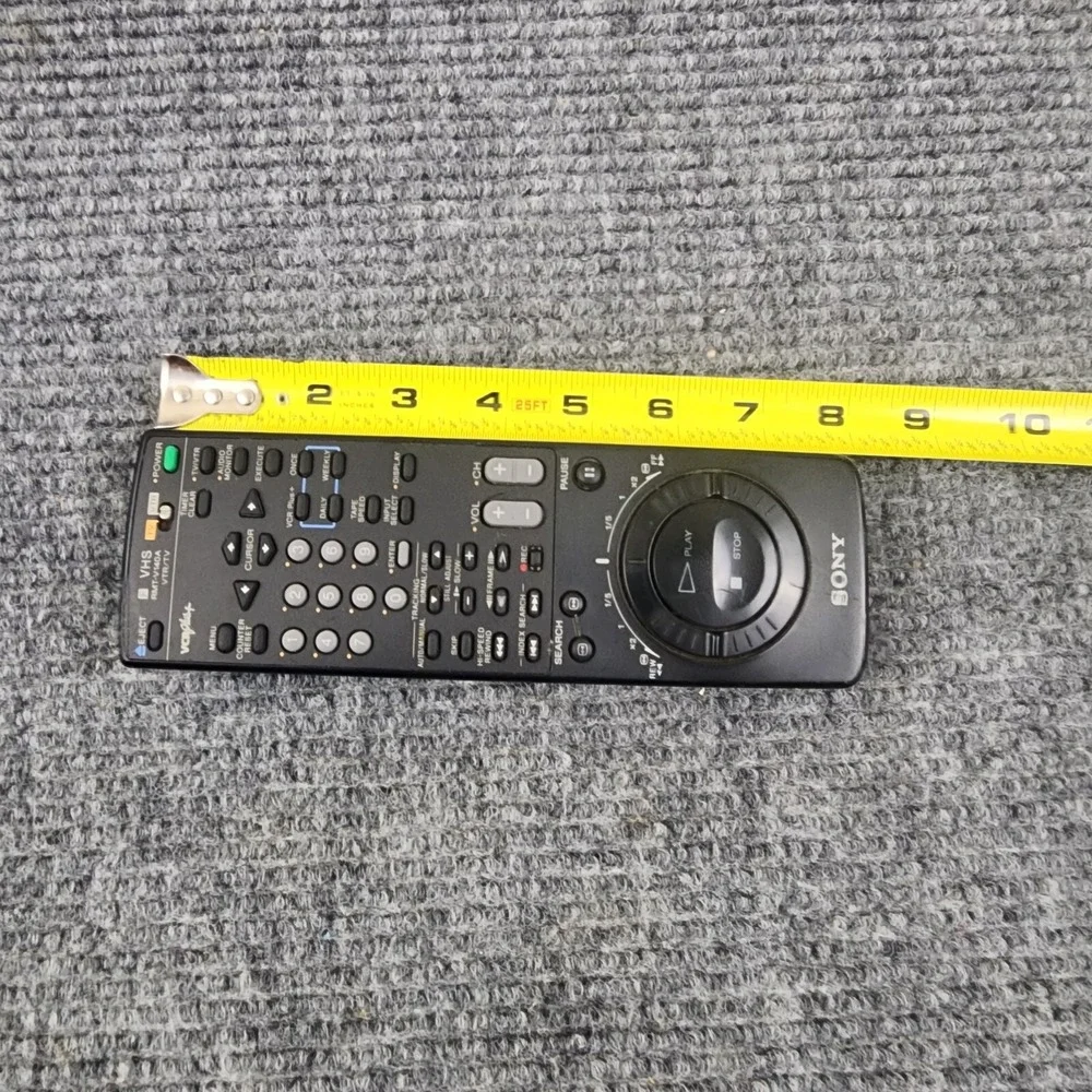 Sony‎ RMT-V140A TV VTR VCR Plus Remote Control for SLV-770HF SLV-771HF Tested